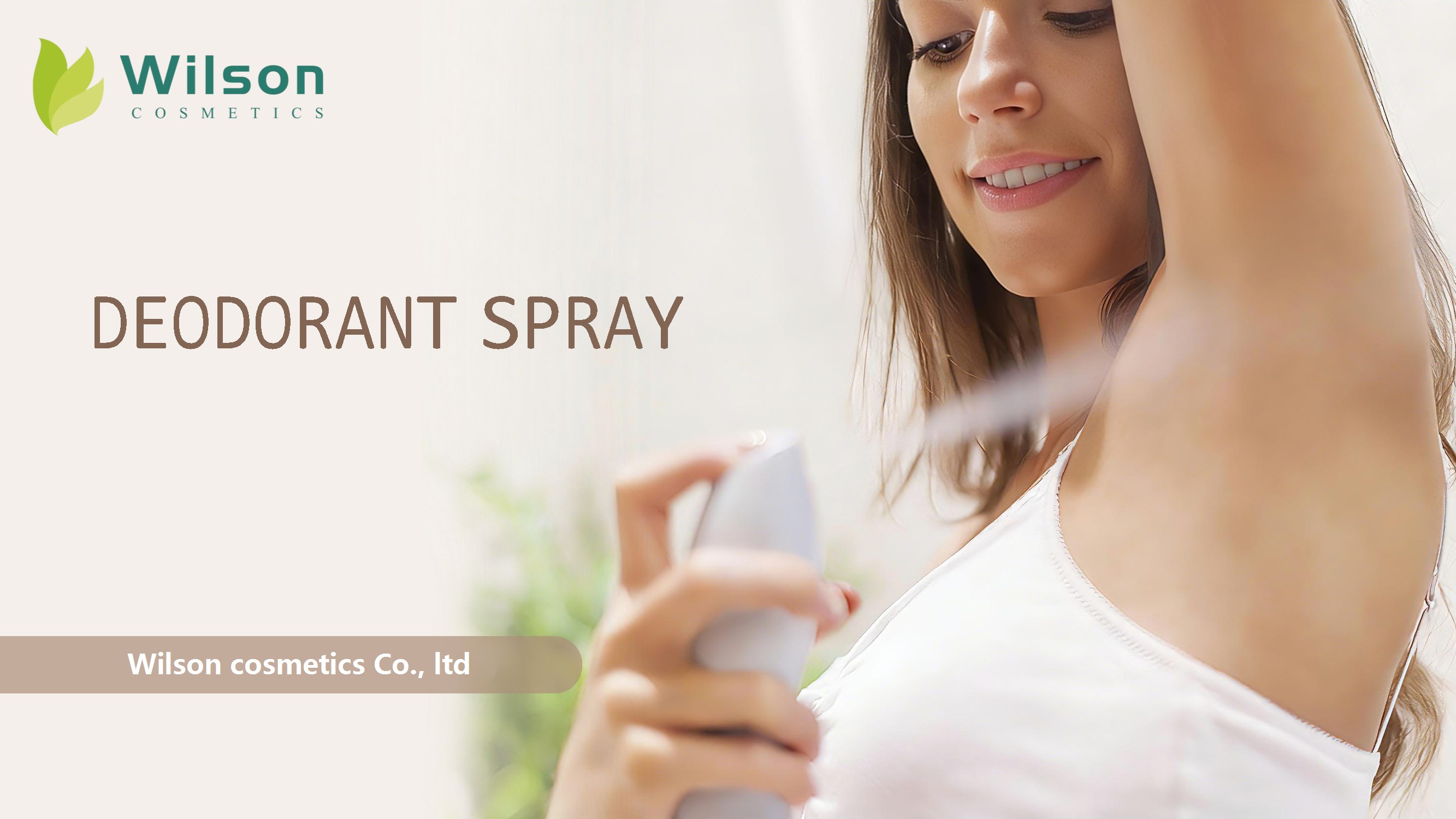 Spray deodorant